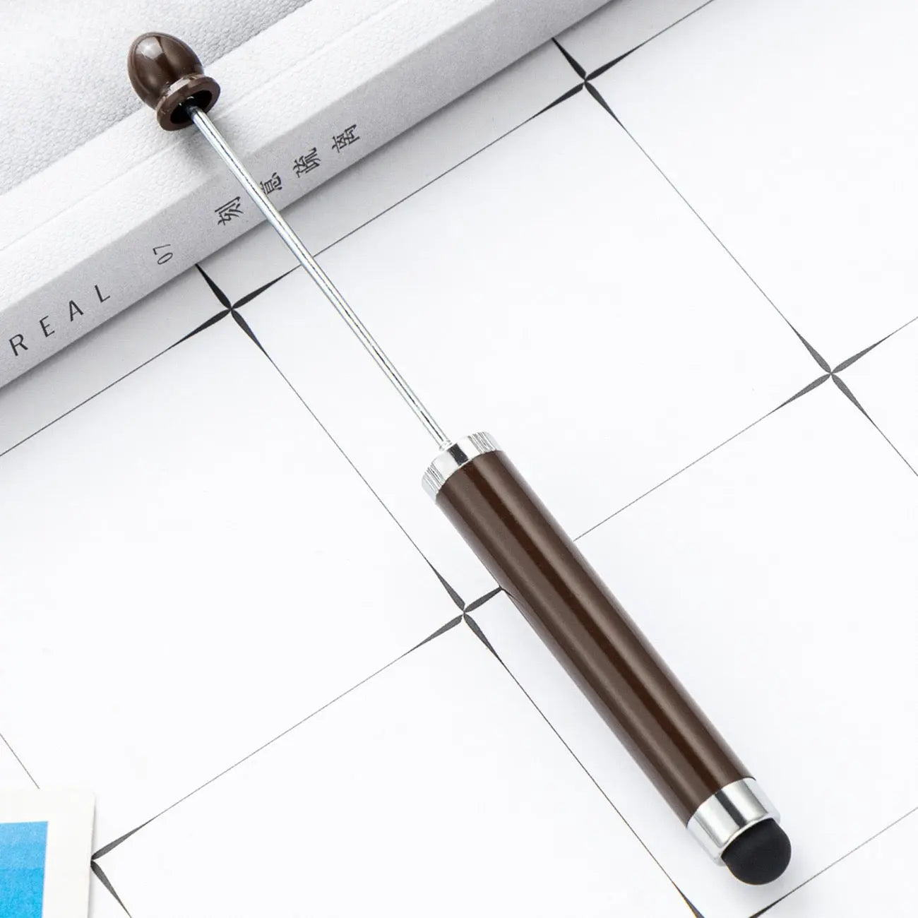 FS101492-Beadable Touch Pen Zoe DIY Wholesale