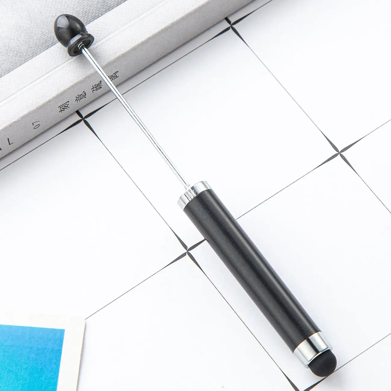 FS101492-Beadable Touch Pen Zoe DIY Wholesale