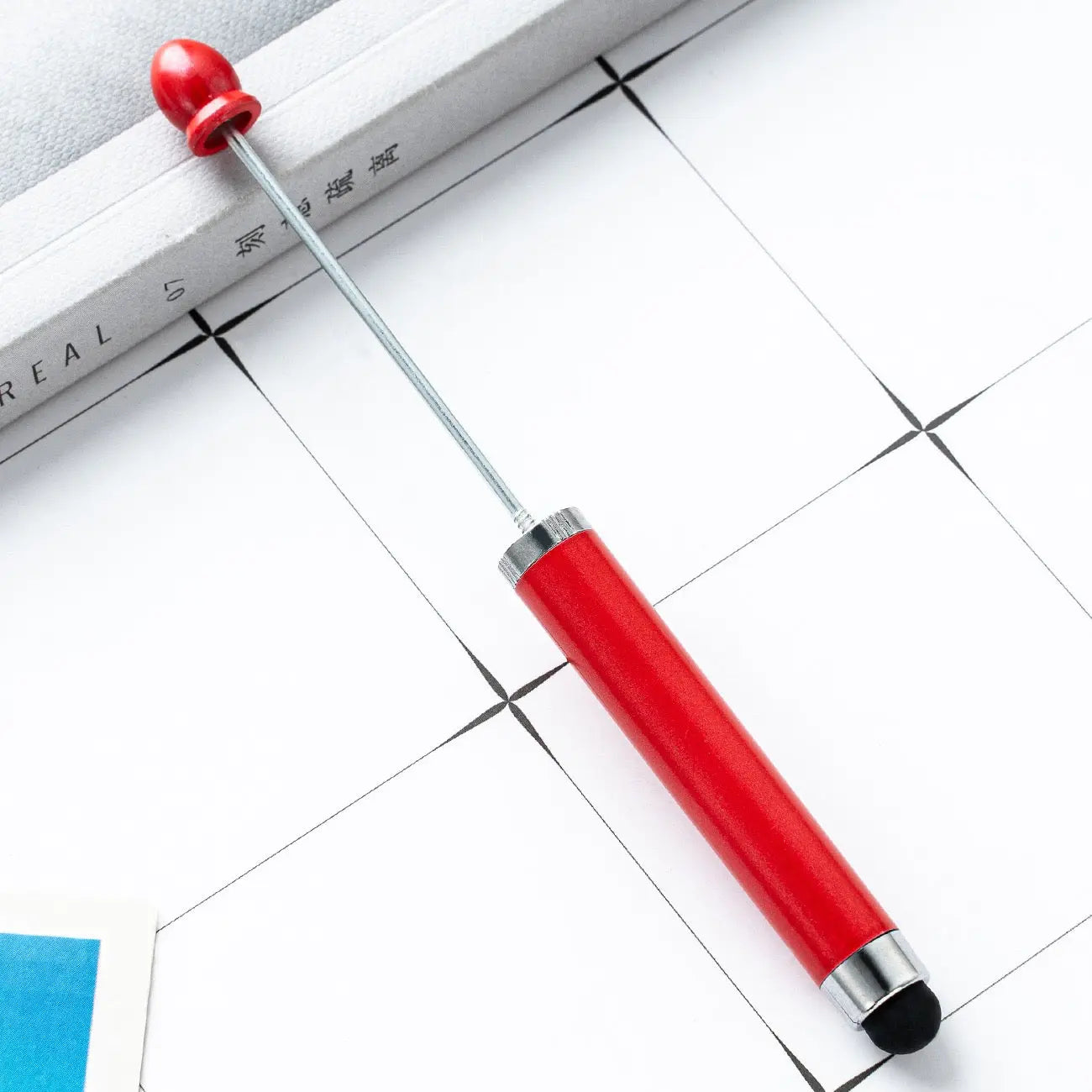 FS101492-Beadable Touch Pen Zoe DIY Wholesale