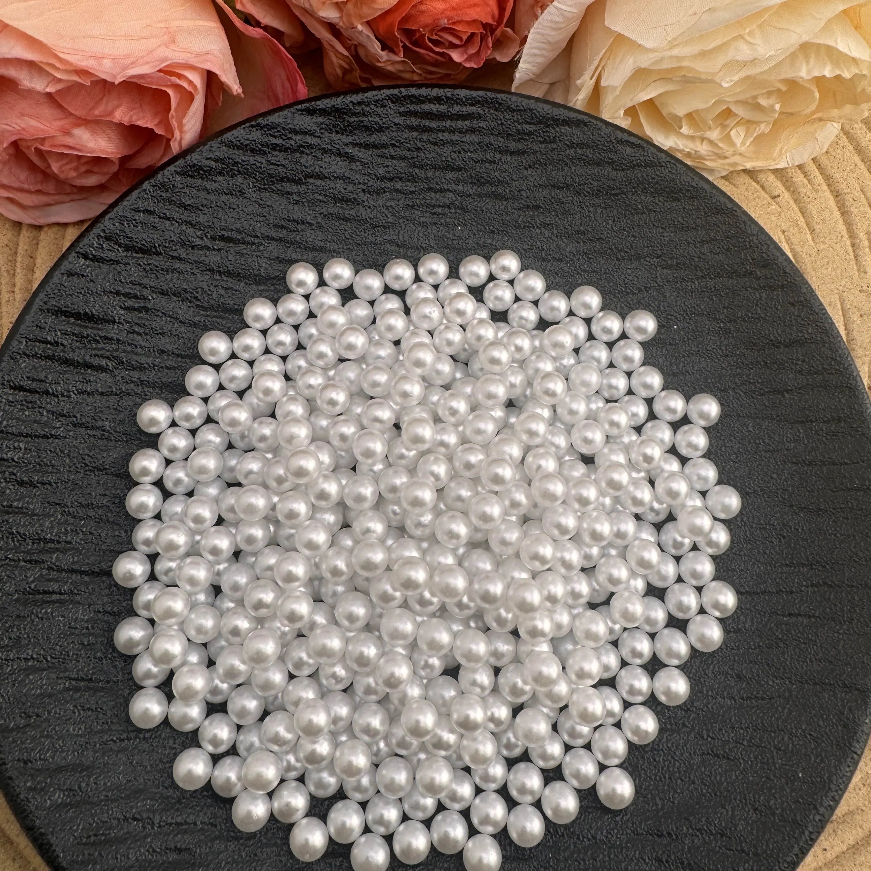 FS10156-6mm Holeless Pearl Zoe DIY Wholesale