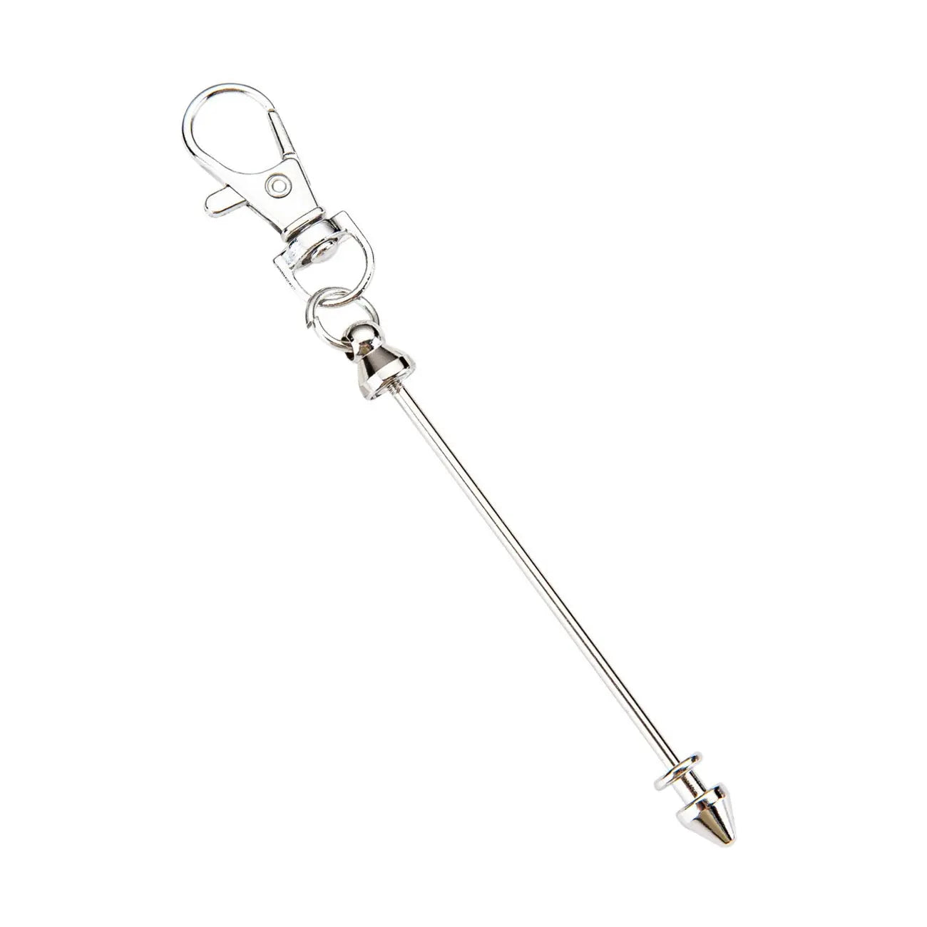 FS101611-About 12cm Beadable Bar With Bullet Head Lobster clips Zoe DIY Wholesale