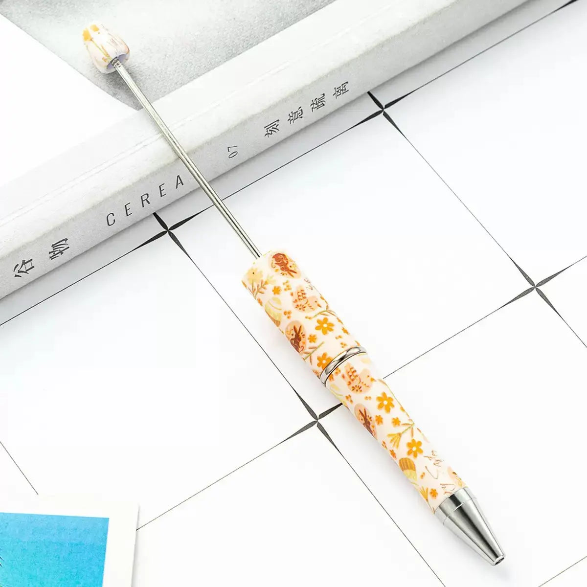FS101702-Easter Printed Beadable Pens Zoe DIY Wholesale