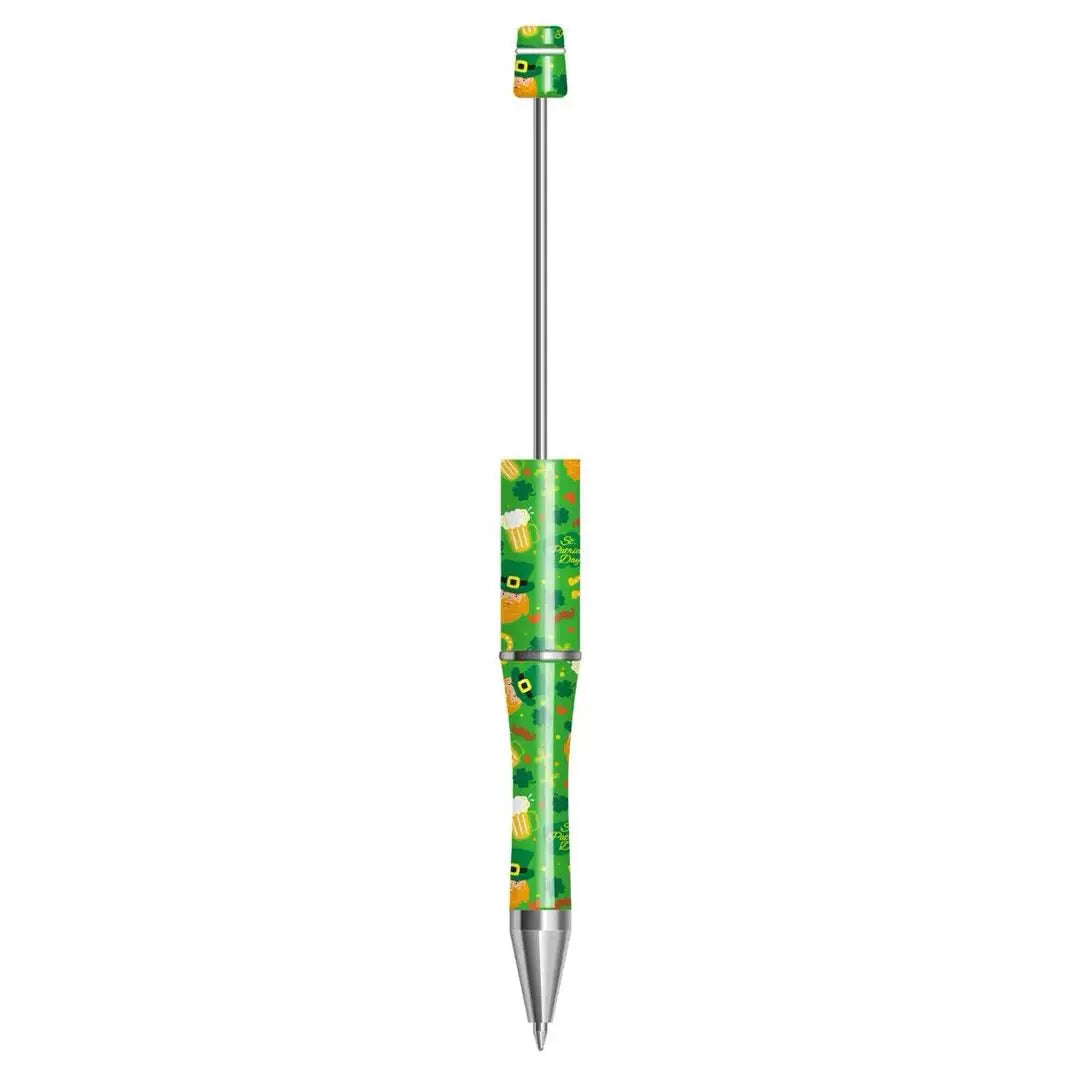 FS101721-Printed Beadable Pens Zoe DIY Wholesale