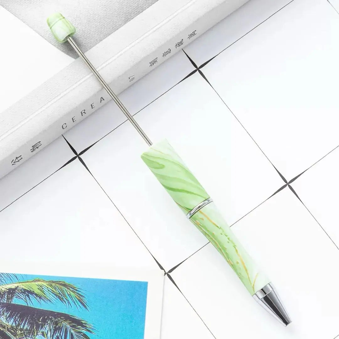 FS101725-Printed Beadable Pens Zoe DIY Wholesale