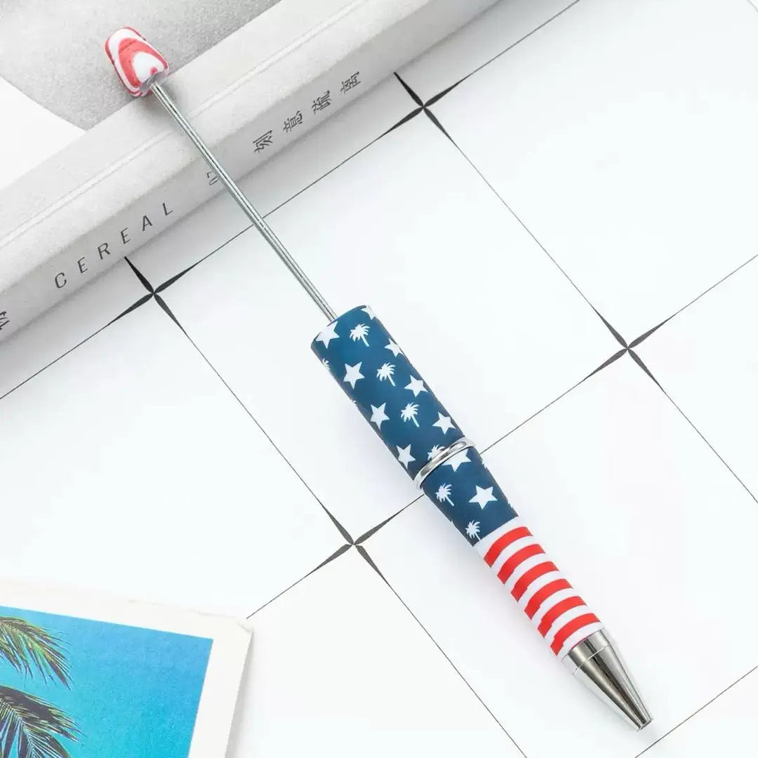 FS101729-Printed Beadable Pens Zoe DIY Wholesale