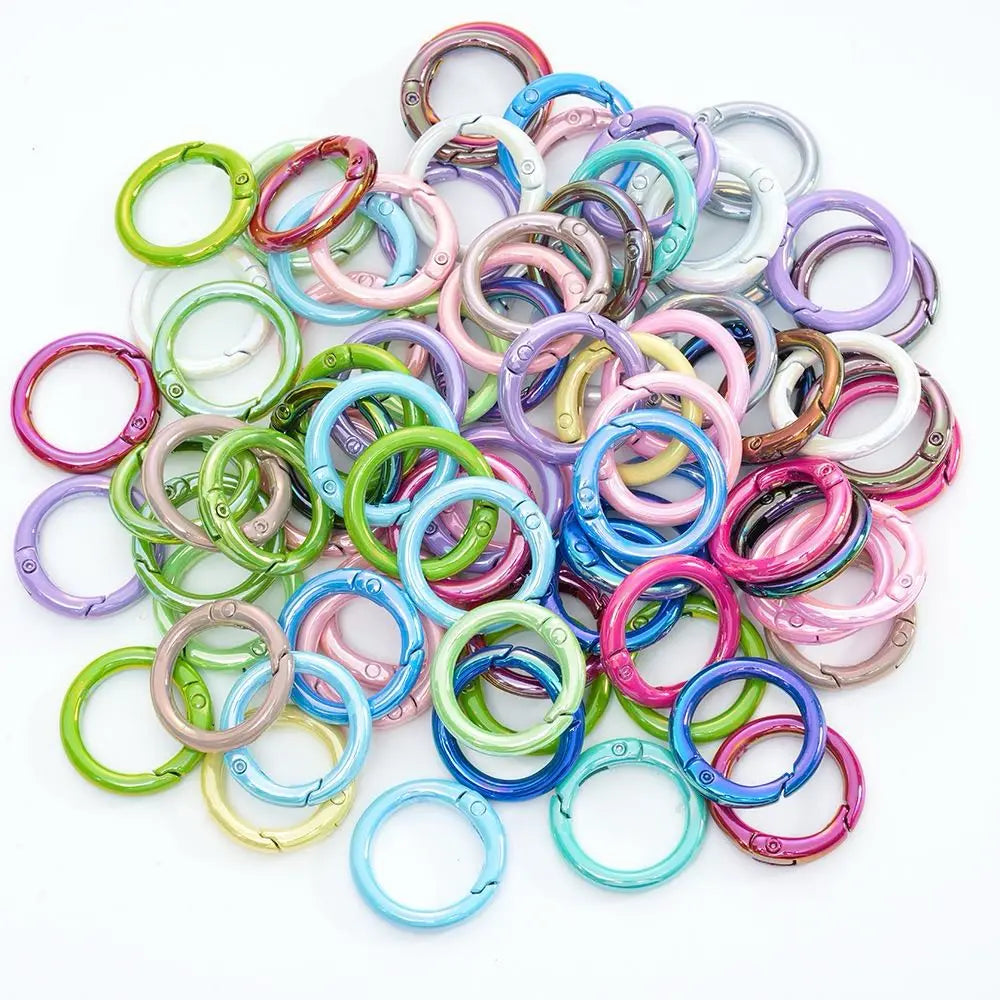 FS10173-25mm UV Mixed Color Keychain Zoe DIY Wholesale