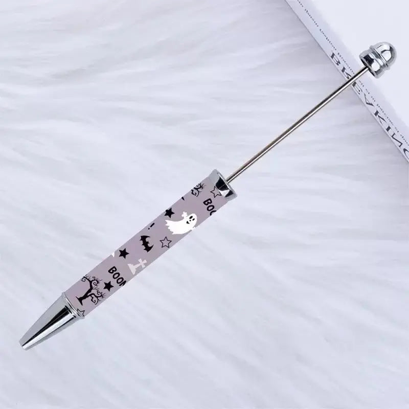 FS101733-Printed Beadable Pen Zoe DIY Wholesale