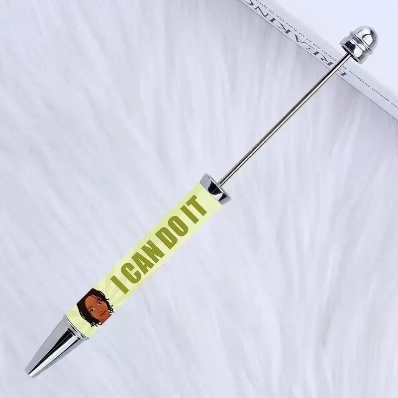 FS101738-Printed Beadable Pen Zoe DIY Wholesale