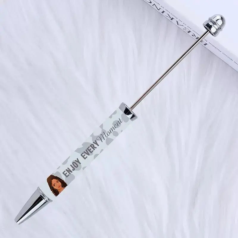 FS101738-Printed Beadable Pen Zoe DIY Wholesale