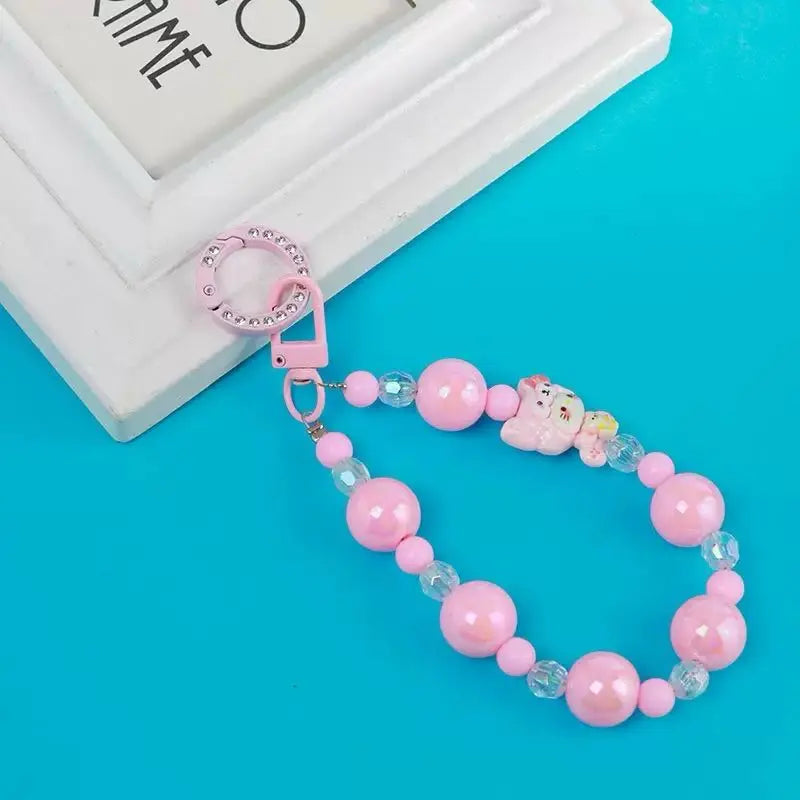 FS10174-20mm Keychain with Diamonds Zoe DIY Wholesale