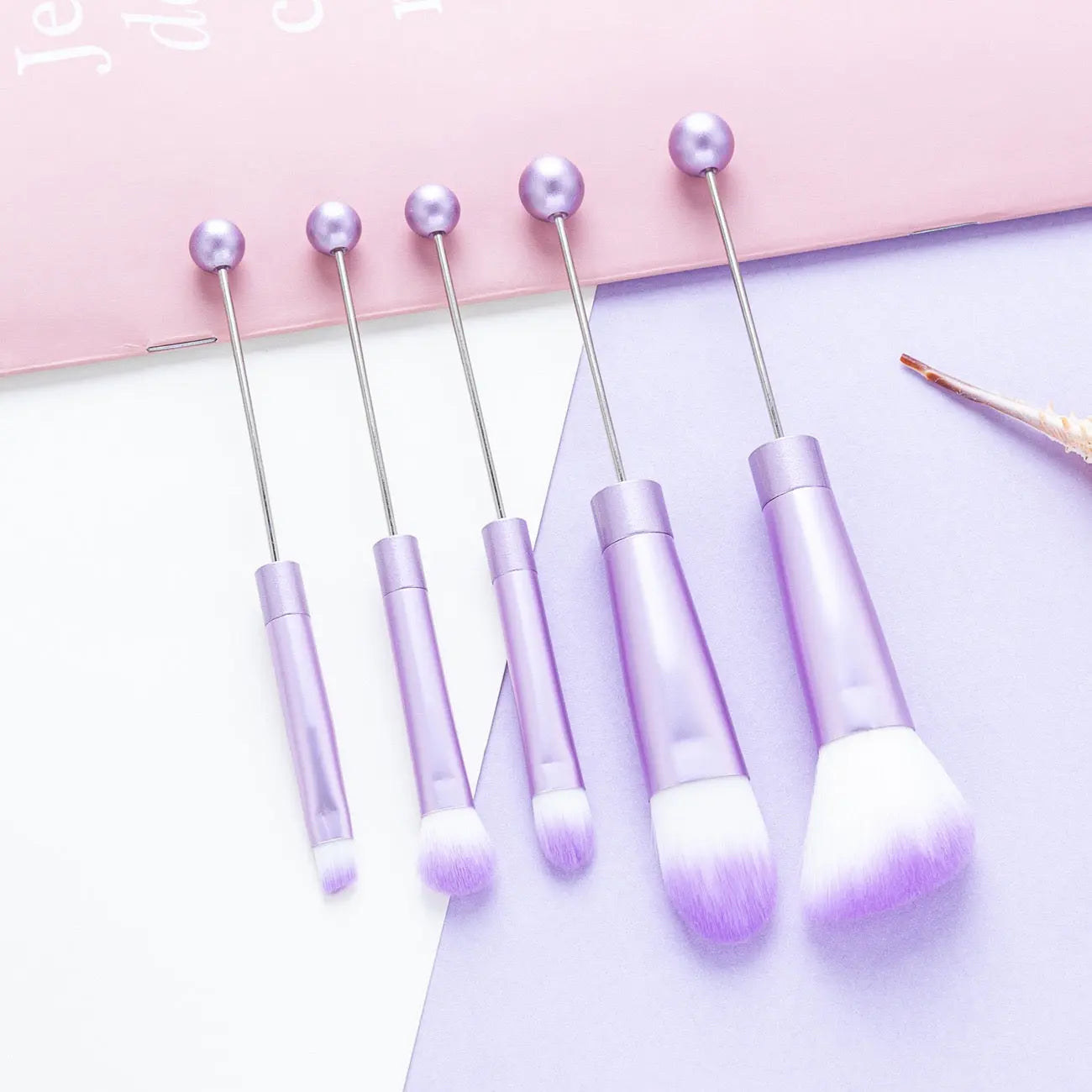 FS101795-Beadable Makeup Brushes Zoe DIY Wholesale
