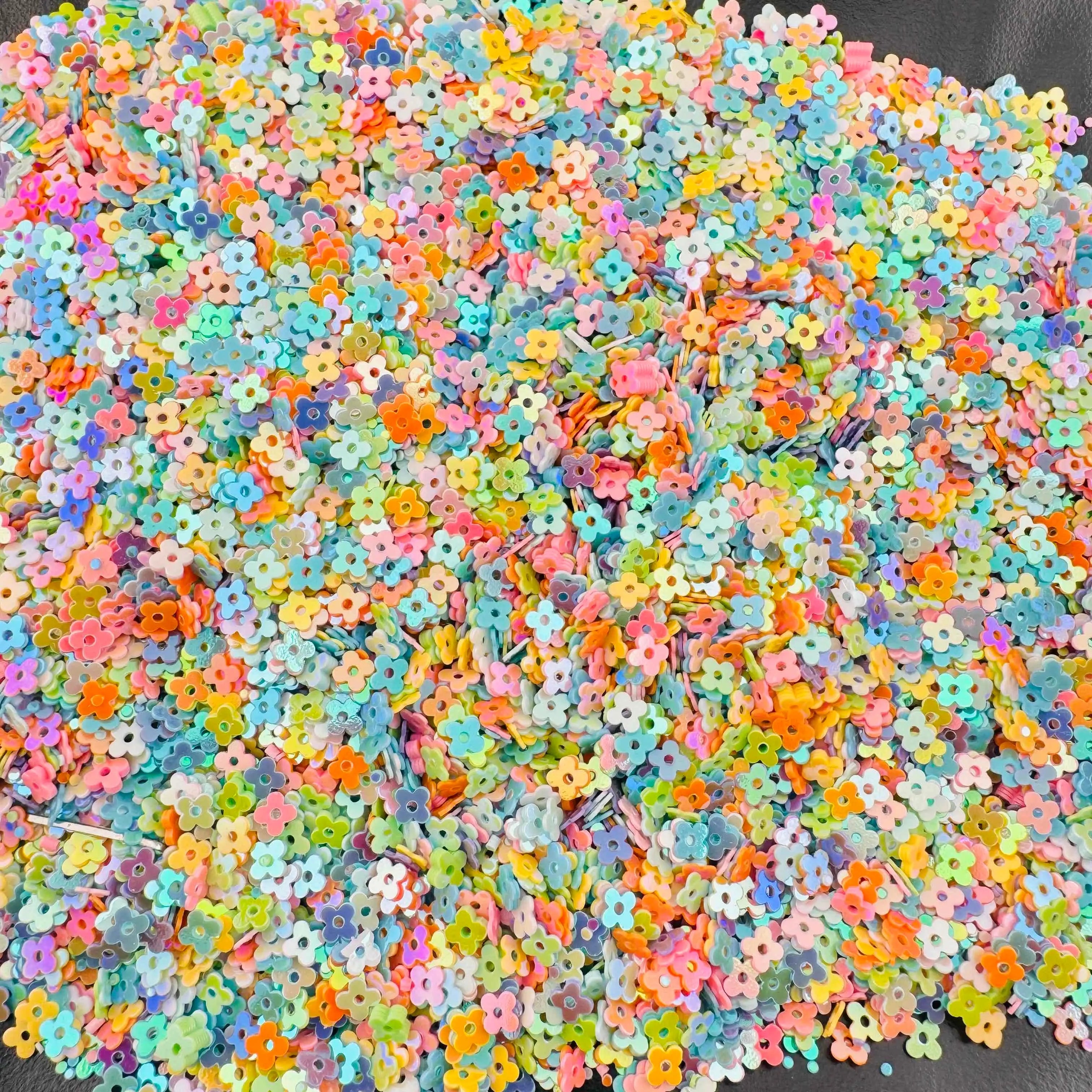 FS101830-Random Mixed Star Flash Chips Zoe DIY Wholesale
