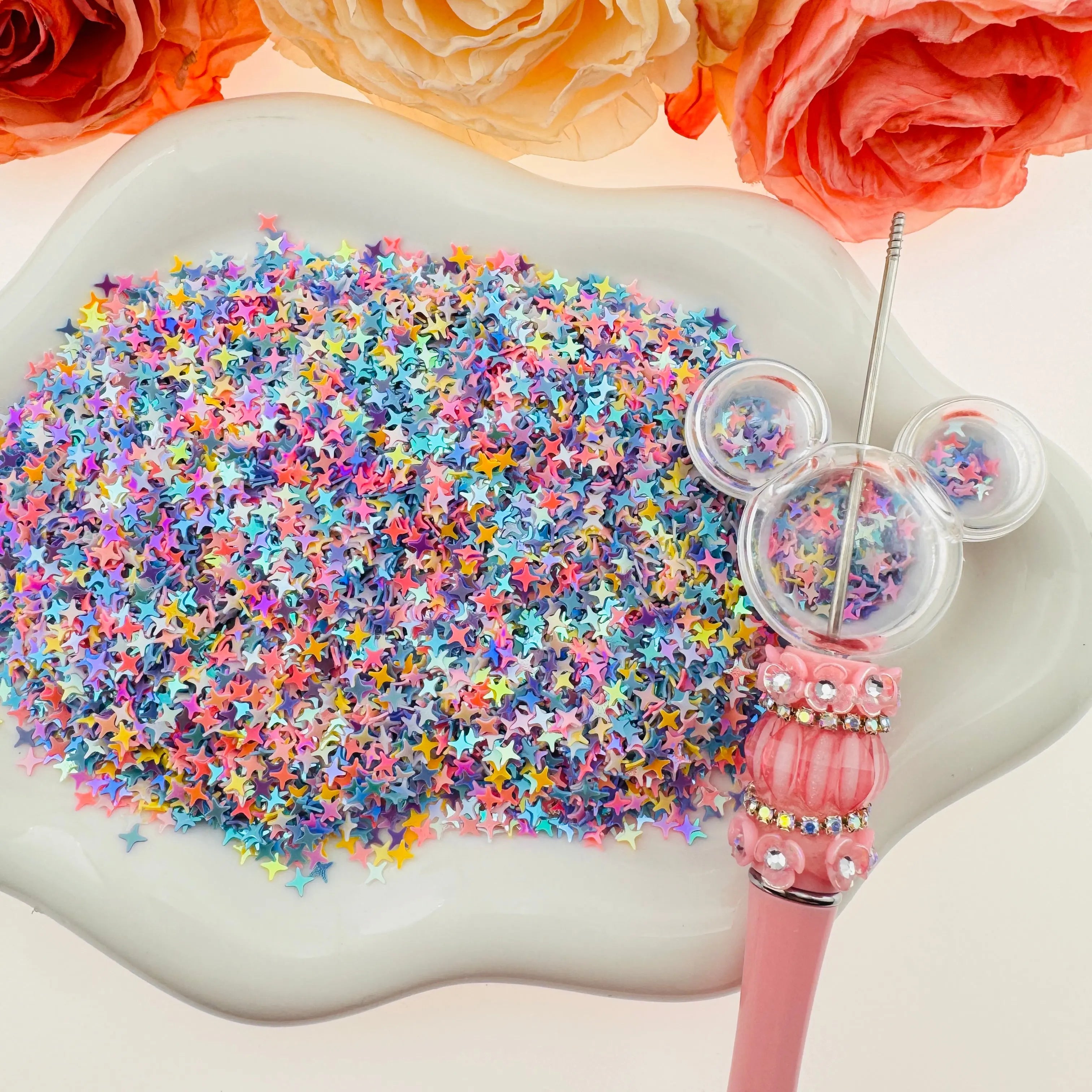 FS101835-Random Mixed Star Flash Chips