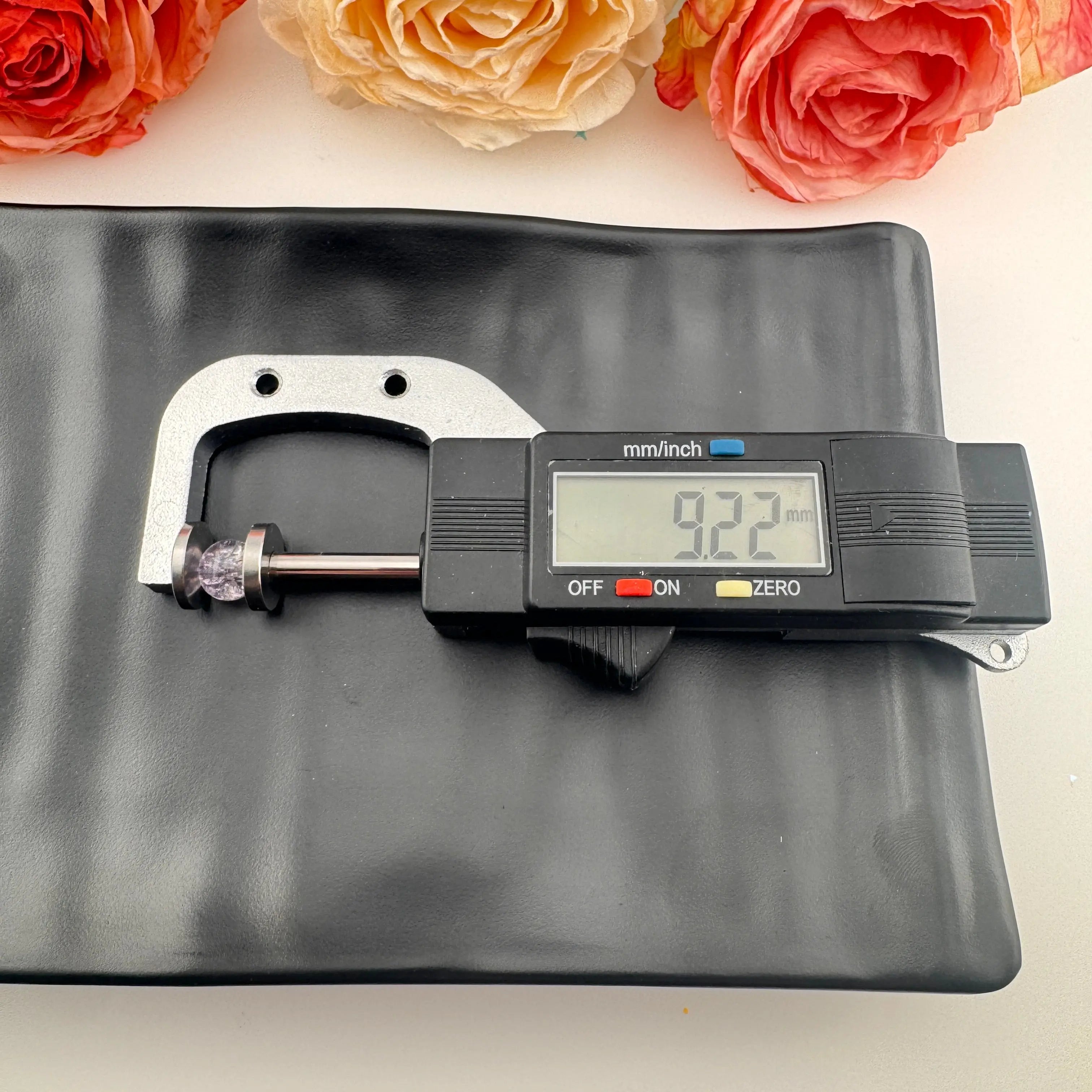 FS101839-About 10mm Gradient Purple Crack Glass Beads For Jewelry Making