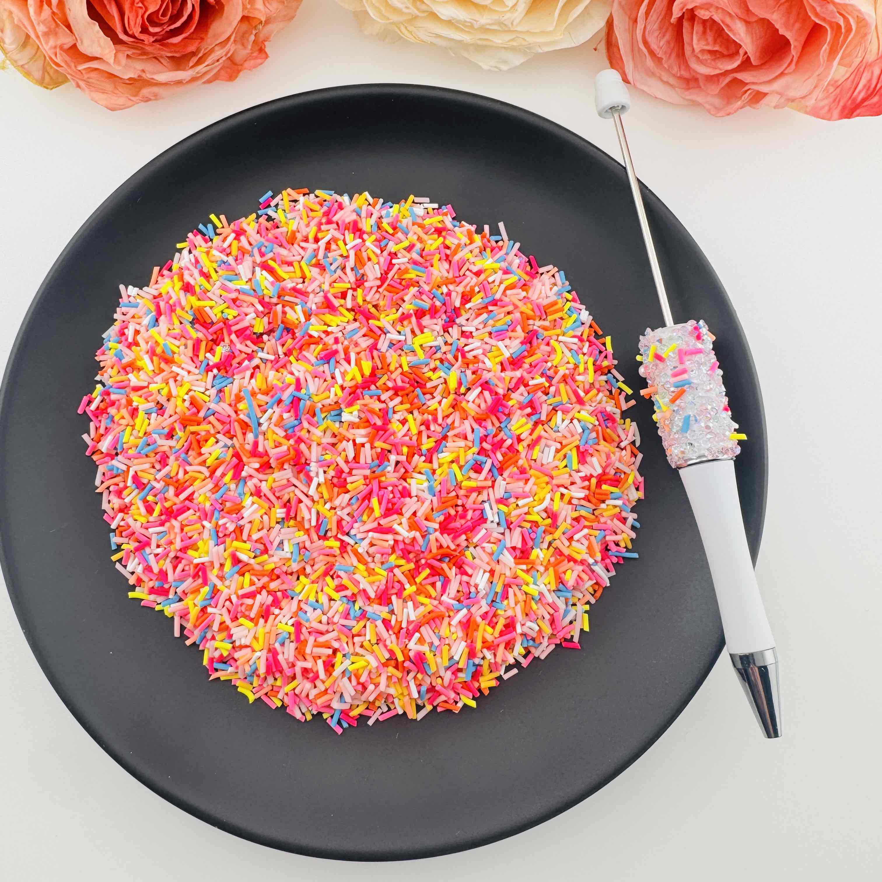 FS101841-Mixed Rainbow Sprinklers For DIY Projects Zoe DIY Wholesale