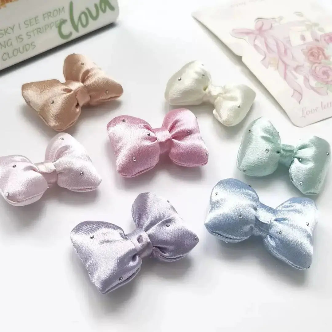 FS10194-Approximately 4×5.3cm Bowknot Zoe DIY Wholesale