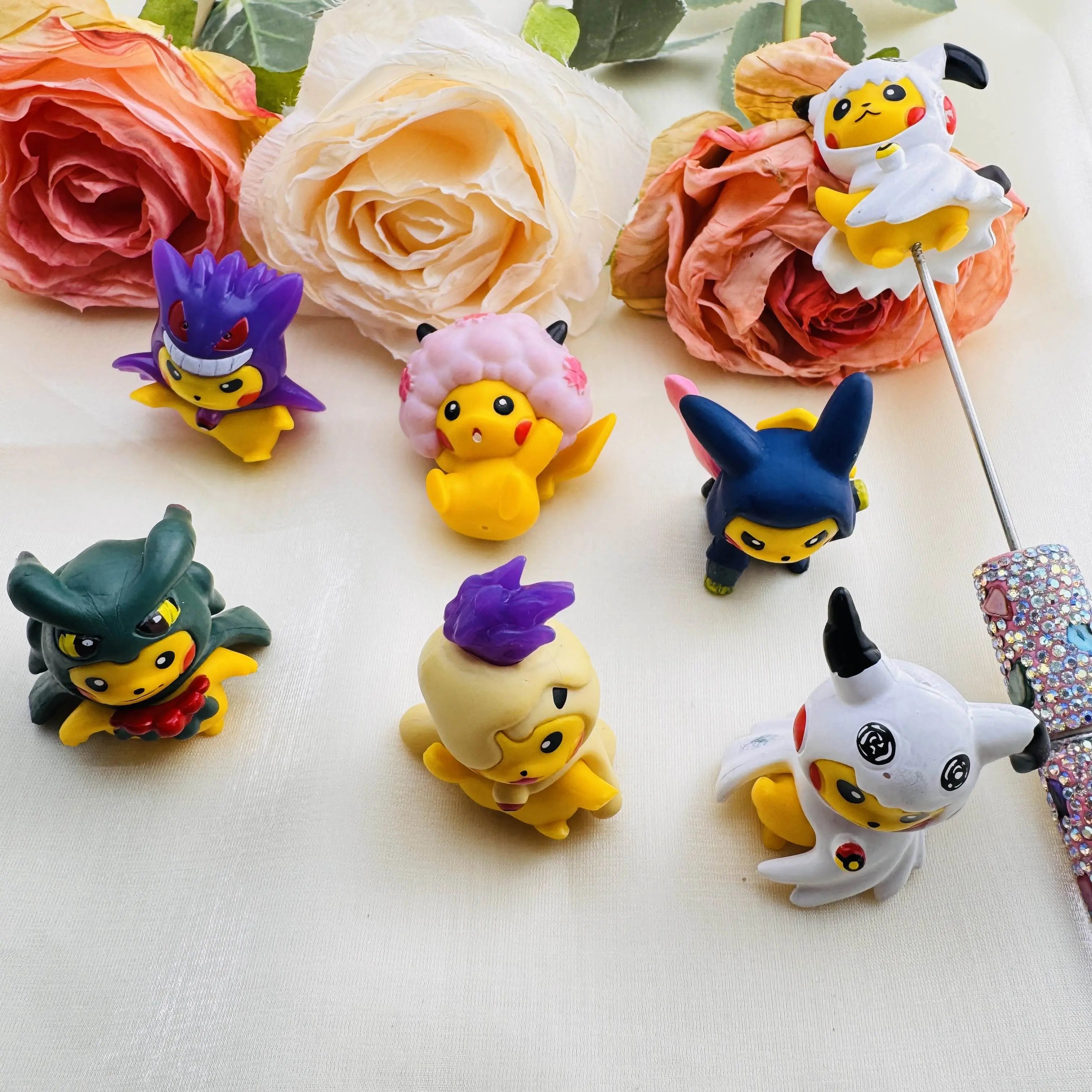 FS10210-Random Mixed Pokémon Pen Topper Zoe DIY Wholesale