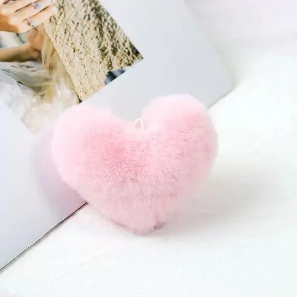 FS102175-About 9×9cm Heart Plush Zoe DIY Wholesale