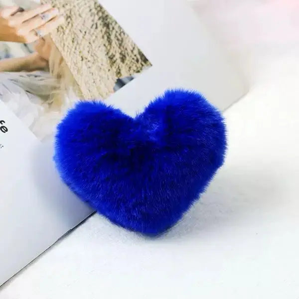 FS102175-About 9×9cm Heart Plush Zoe DIY Wholesale
