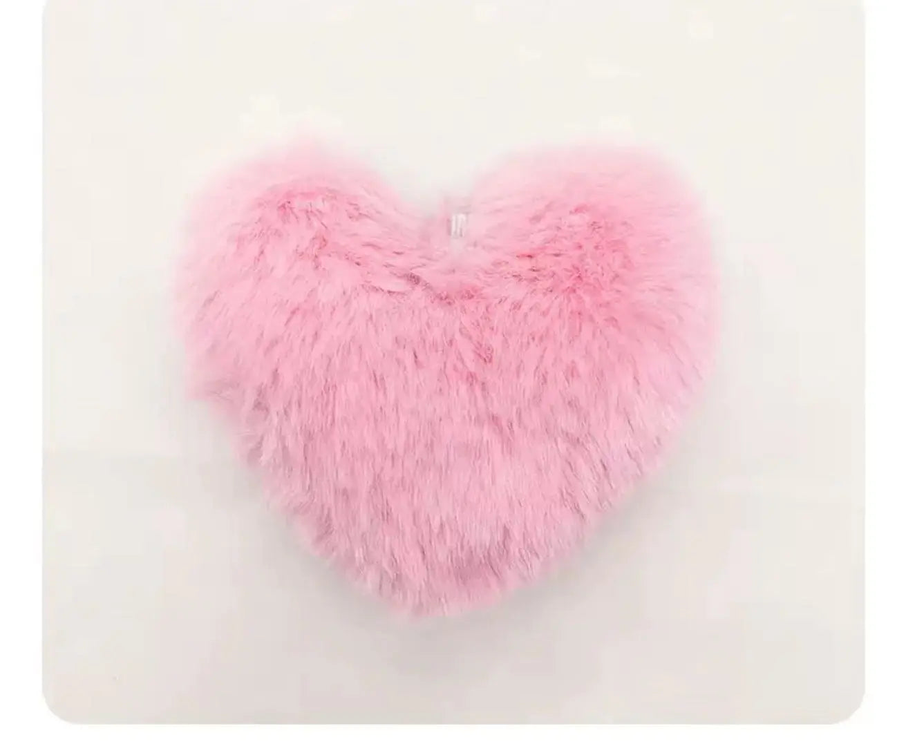 FS102175-About 9×9cm Heart Plush Zoe DIY Wholesale