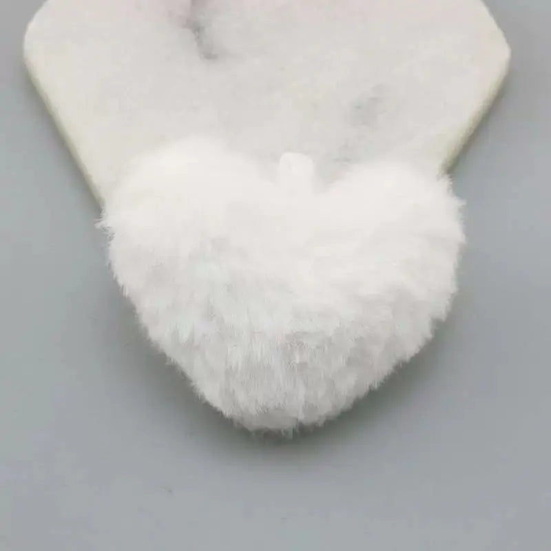 FS102175-About 9×9cm Heart Plush Zoe DIY Wholesale