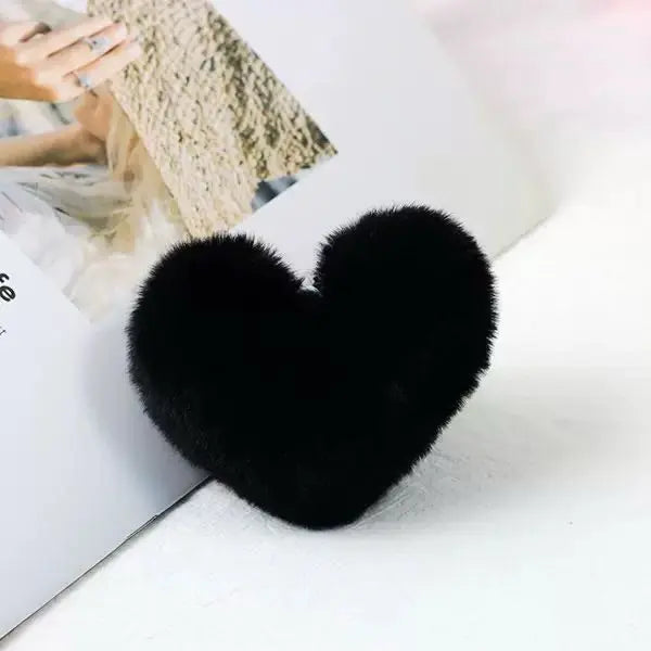 FS102175-About 9×9cm Heart Plush Zoe DIY Wholesale