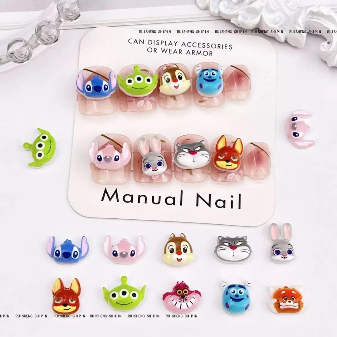 FS10221-Zootopia Nail Stickers Zoe DIY Wholesale