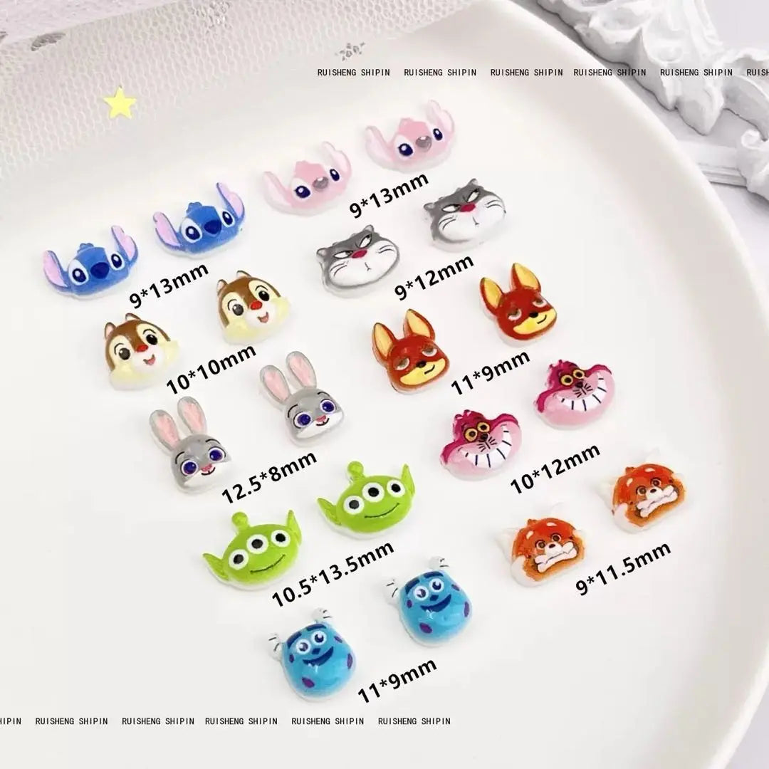 FS10221-Zootopia Nail Stickers Zoe DIY Wholesale