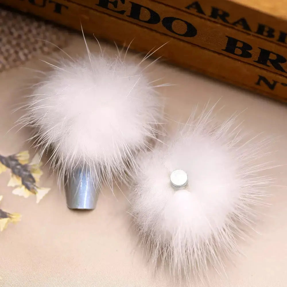 FS10230-Random Mixed PomPom Nail Charms Zoe DIY Wholesale