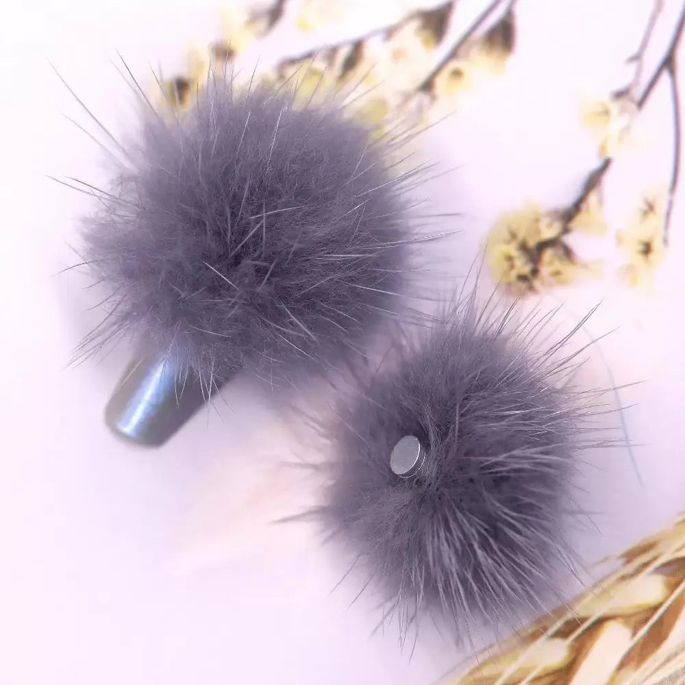 FS10230-Random Mixed PomPom Nail Charms Zoe DIY Wholesale