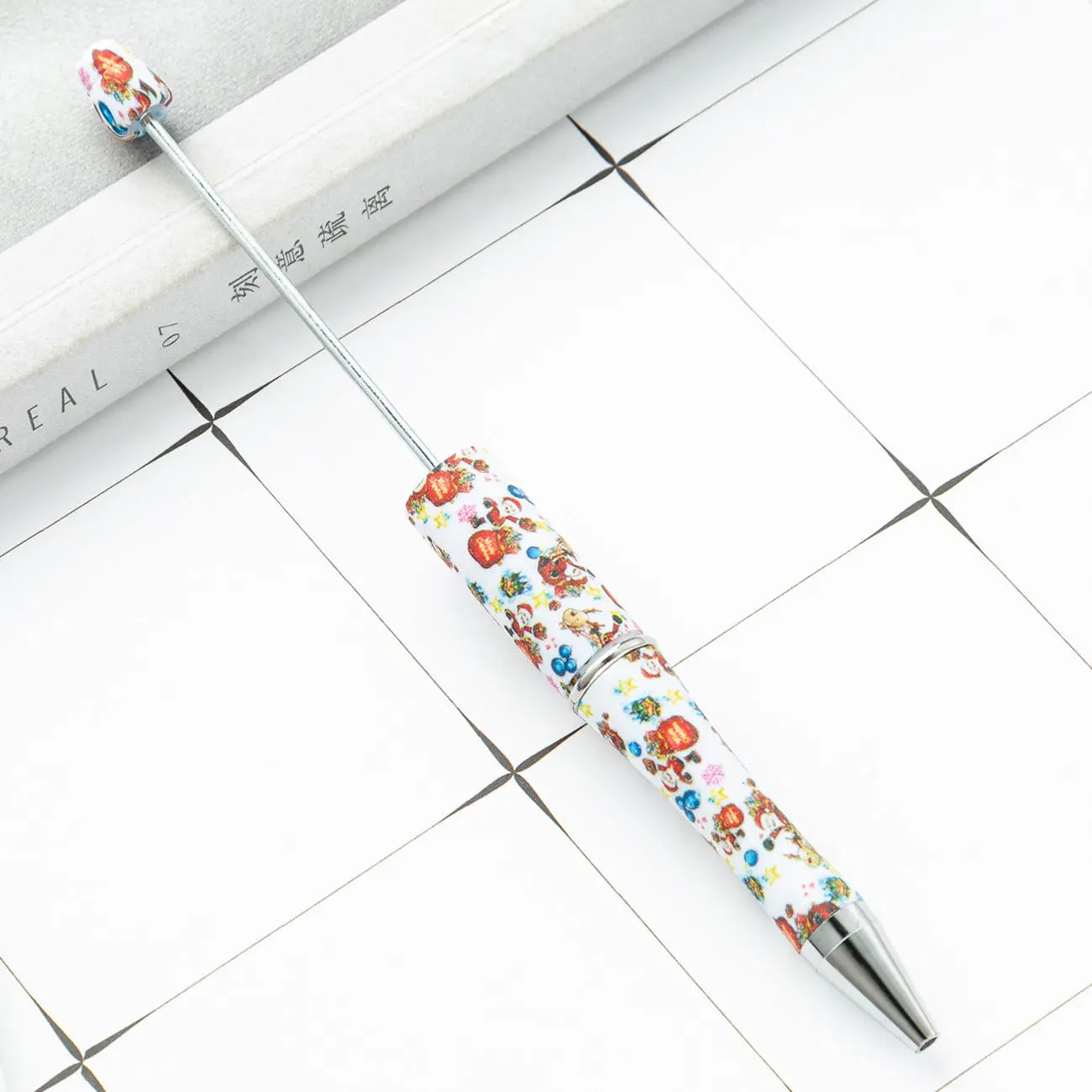 FS102334-Printed Beadable Pens Zoe DIY Wholesale