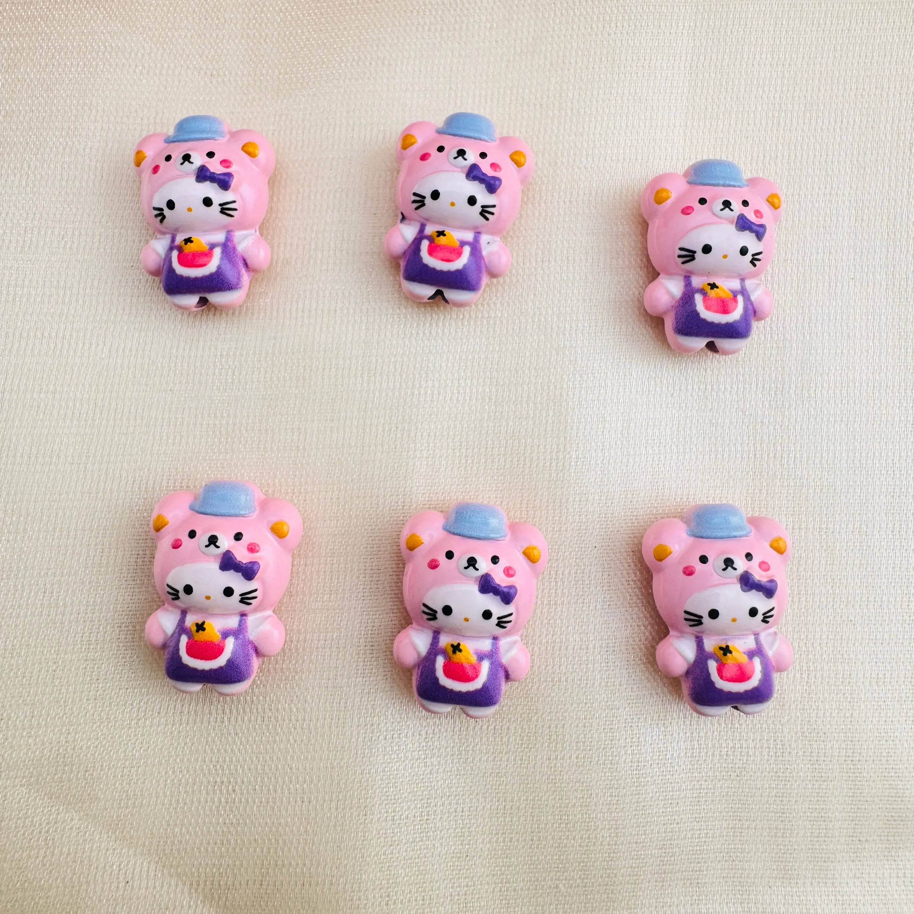 FS10326-Pink HK Zinc Alloy Beads Zoe DIY Wholesale