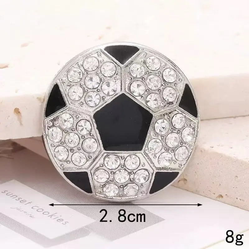 FS10334-Diamond-encrusted Alloy Patch Zoe DIY Wholesale