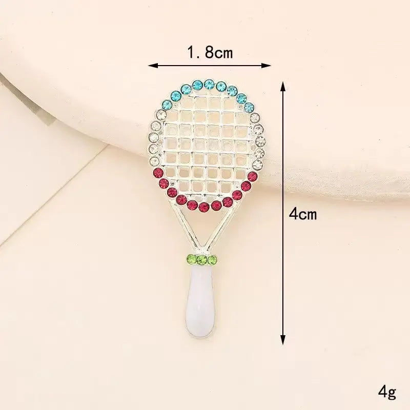 FS10334-Diamond-encrusted Alloy Patch Zoe DIY Wholesale