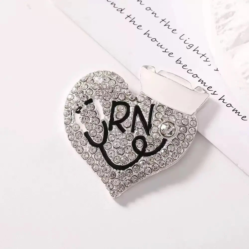FS10370-3.5×3.5cm Diamond Heart Crown Alloy Patch For Making Fancy Beads Zoe DIY Wholesale
