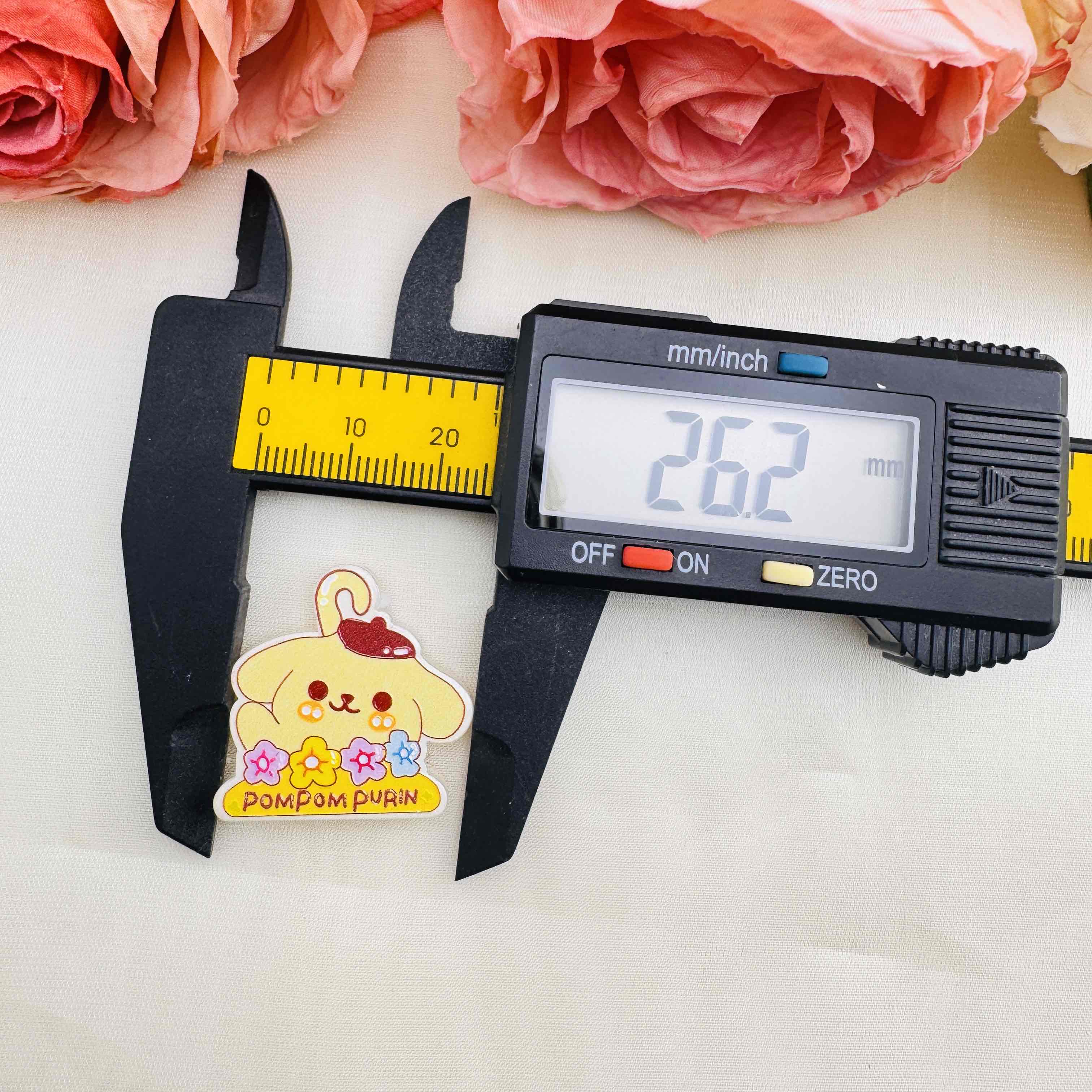 FS10514-Random Mixed Sanrio Acrylic Beads Fit For Beadable Pens Jewelry Making Keychain Making Zoe DIY Wholesale