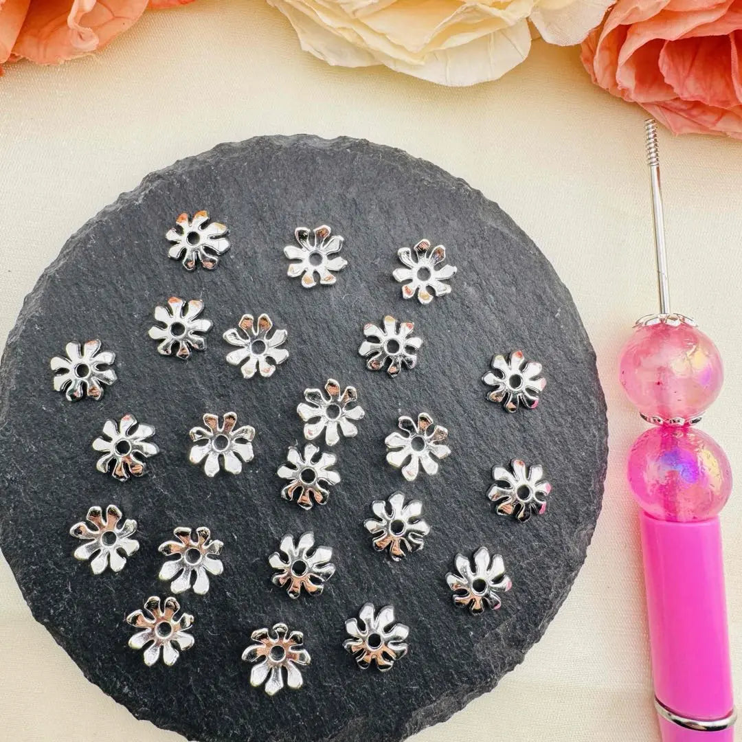 FS10536-12mm Flower Metal Spacer Zoe DIY Wholesale