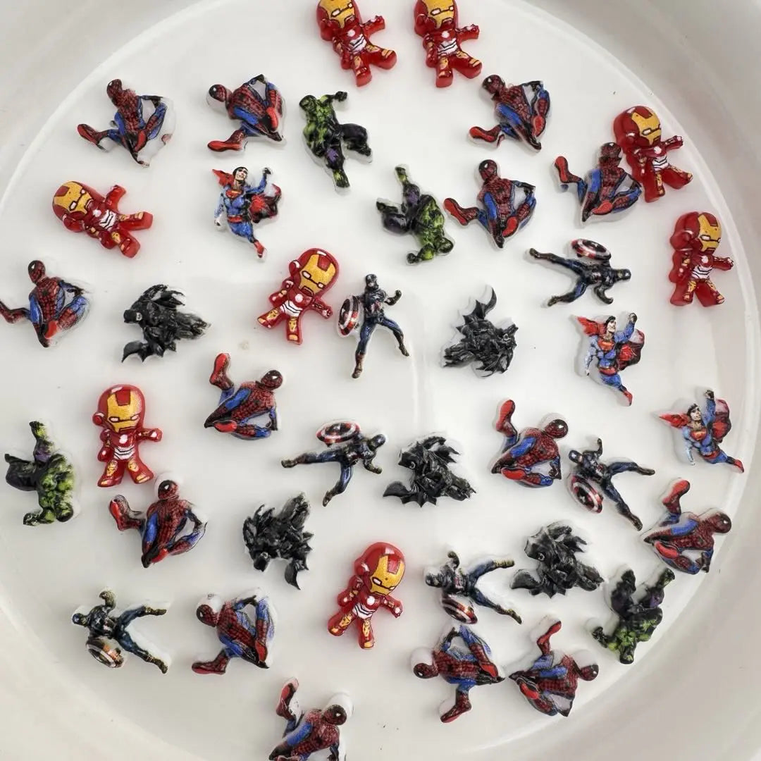 FS10635-Mixed Hero Nail Charms Zoe DIY Wholesale