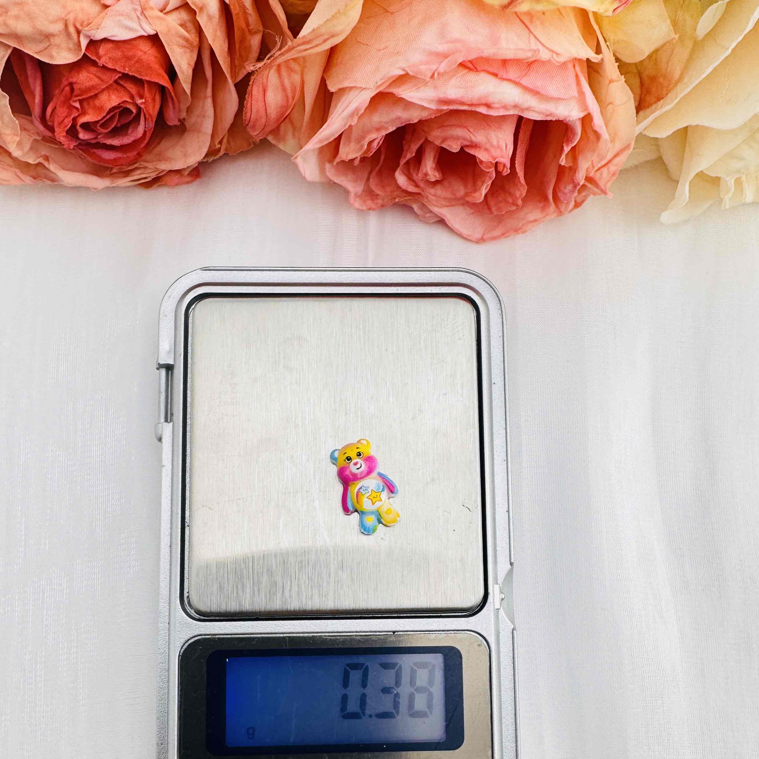 FS10680-About 10×16mm Random Mixed Care Bear Nail Charms For Making Fancy Beads Or Fancy Beadable Pens Zoe DIY Wholesale