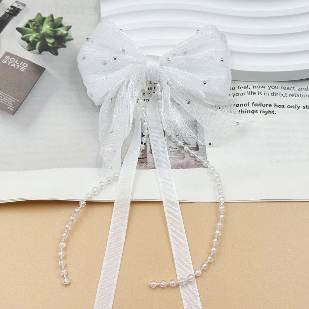 FS10686-Farbic Bow For Making Fancy Beads Zoe DIY Wholesale