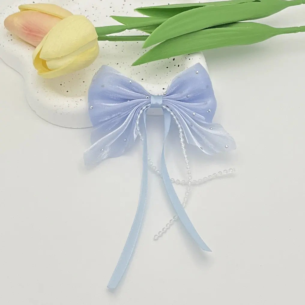 FS10686-Farbic Bow For Making Fancy Beads Zoe DIY Wholesale