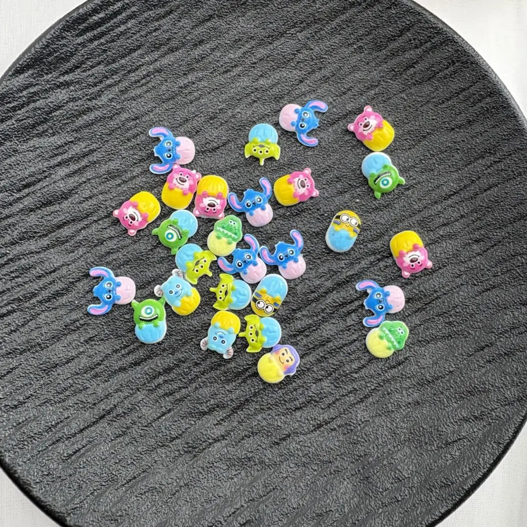FS10699-Mixed Cartoon Nail Charms Zoe DIY Wholesale