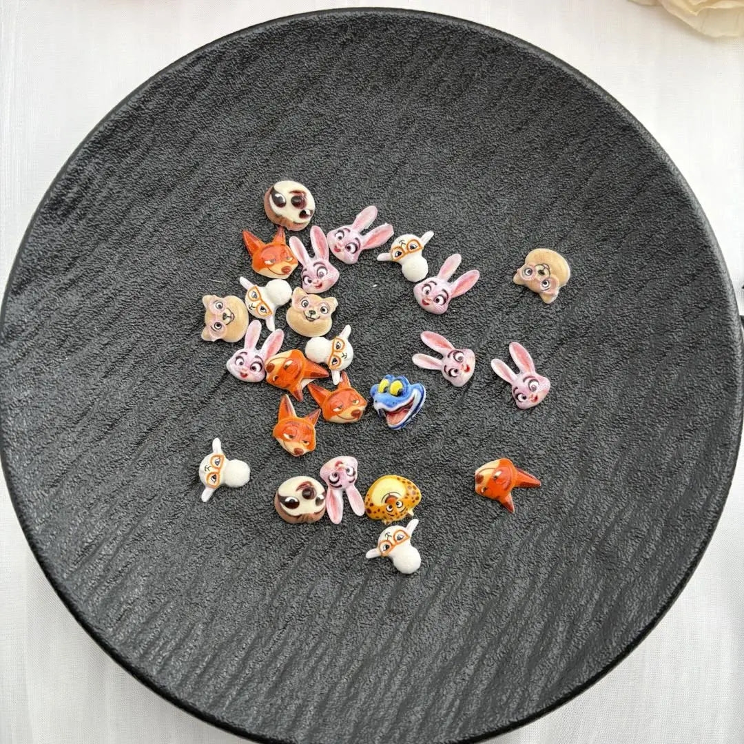 FS10702-Mixed Zootopia Nail Charms Zoe DIY Wholesale
