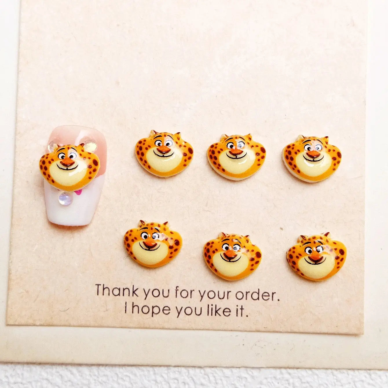 FS10702-Mixed Zootopia Nail Charms Zoe DIY Wholesale