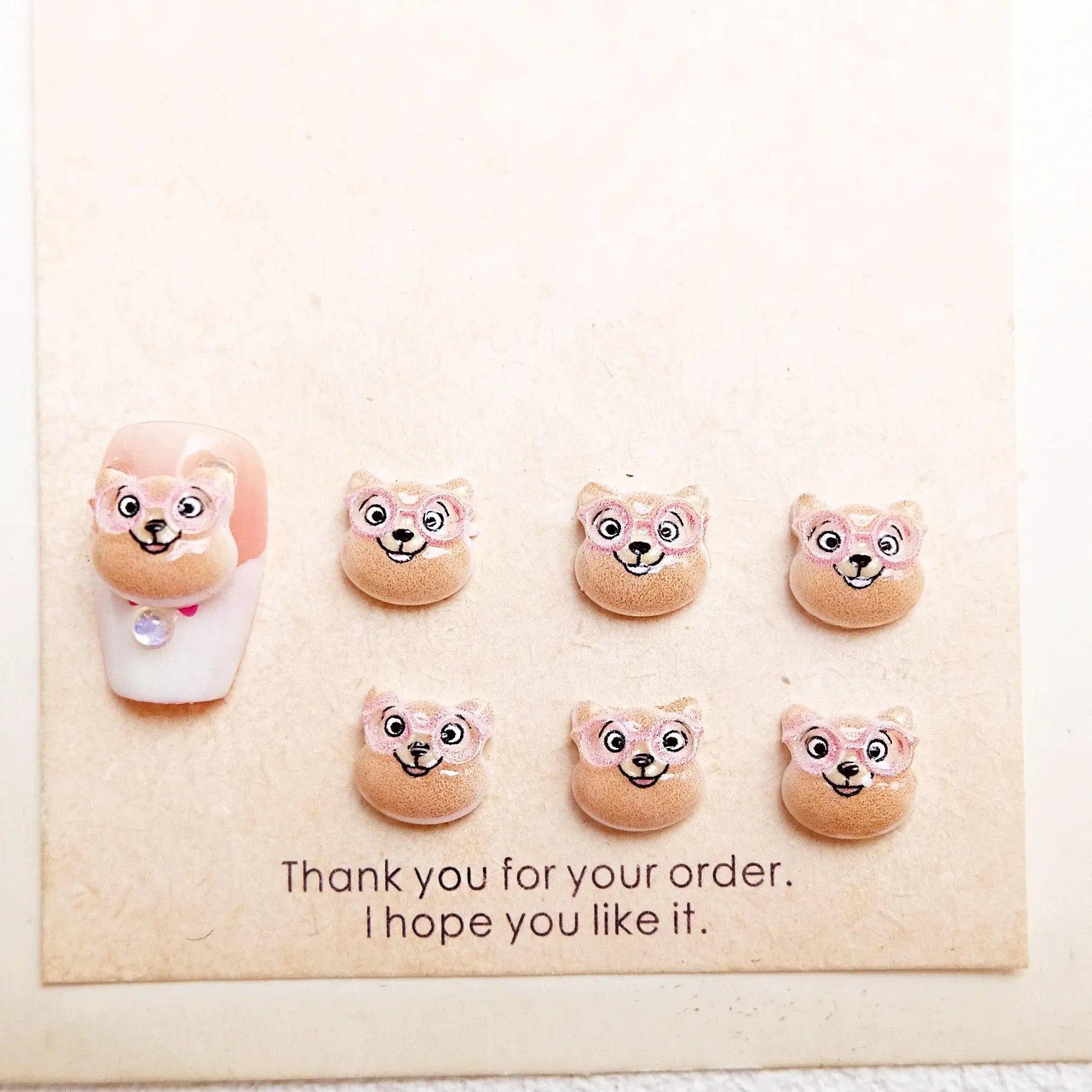 FS10702-Mixed Zootopia Nail Charms Zoe DIY Wholesale