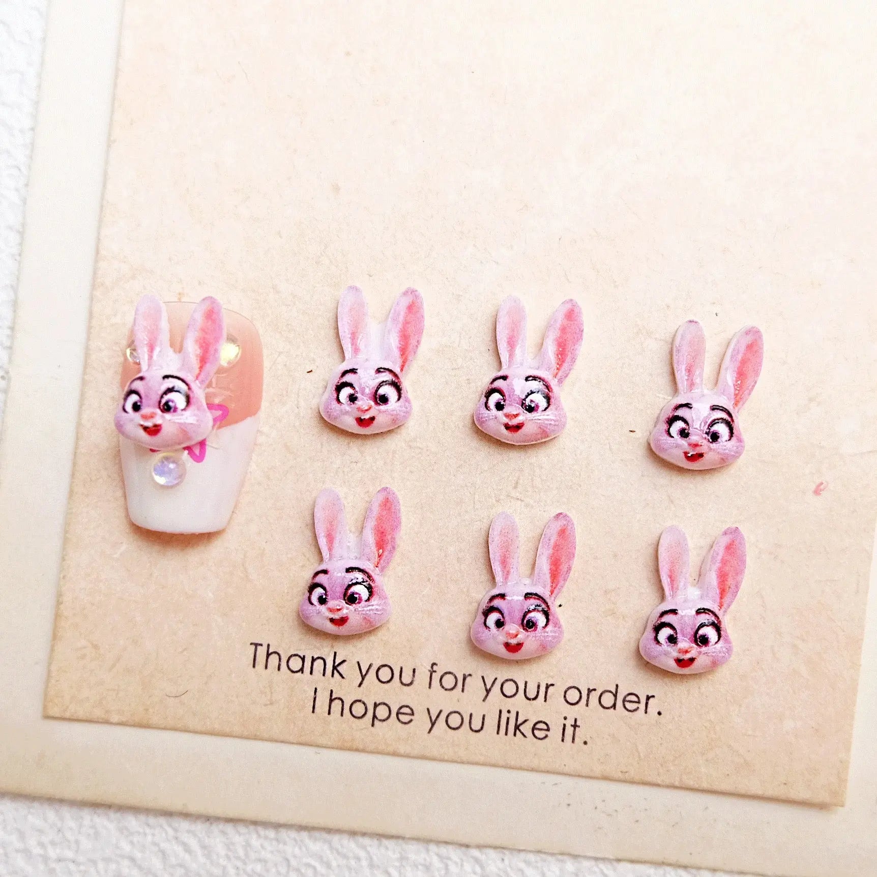 FS10702-Mixed Zootopia Nail Charms Zoe DIY Wholesale