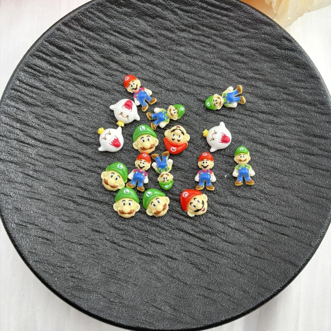 FS10704-Mixed Mario Nail Charms Zoe DIY Wholesale