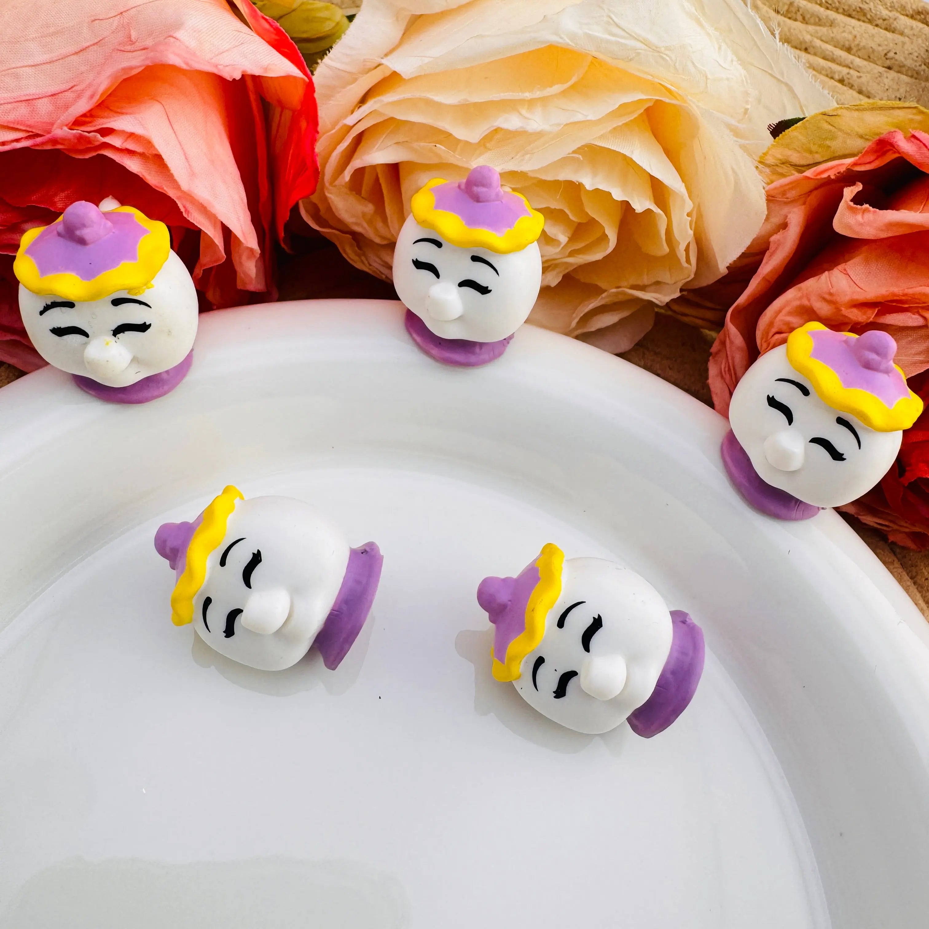 FS10726-Teapot Chip Pen Topper Zoe DIY Wholesale