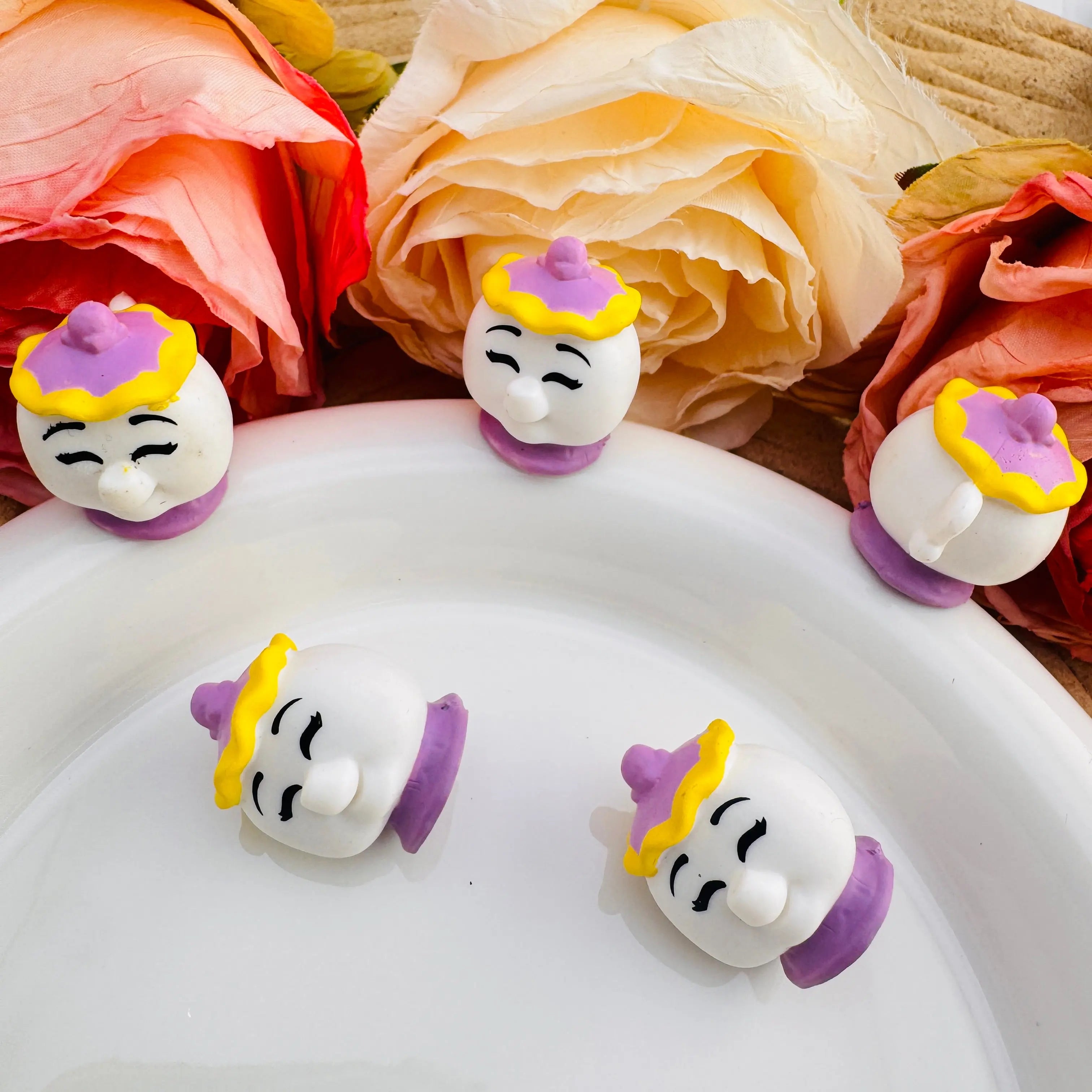 FS10726-Teapot Chip Pen Topper Zoe DIY Wholesale