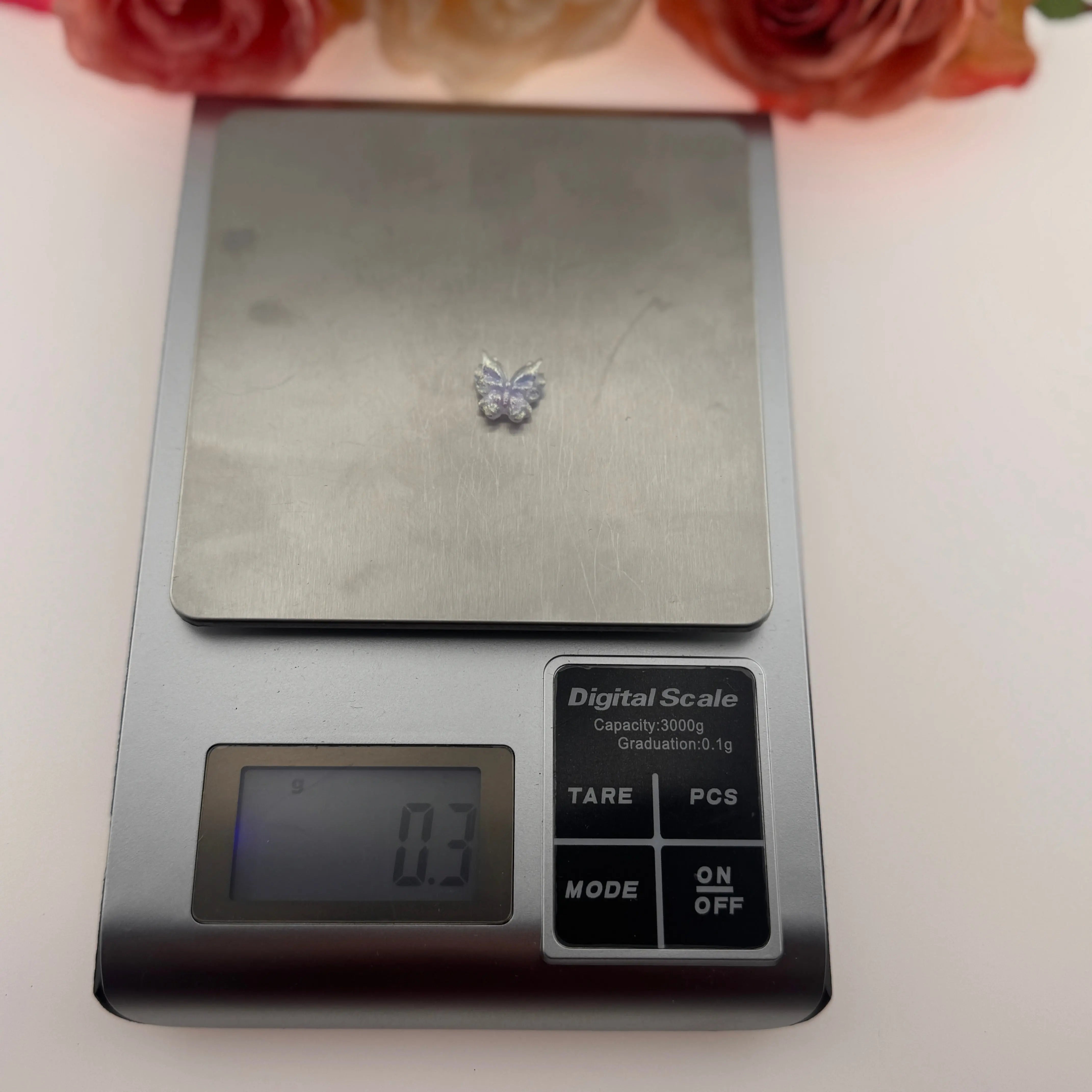 FS10769-12MM Resin Butterfly Charms Zoe DIY Wholesale